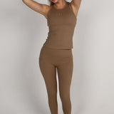 Sculpted Racer Vest - Coco