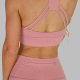 Sculpted Fine Line Bra - Blush