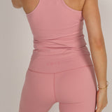 Sculpted Racer Vest - Blush