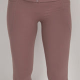 Sculpted Side Pocket Leggings - Mauve
