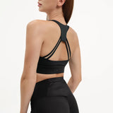 Sculpted X-Over Scrunch Bum Leggings - Black