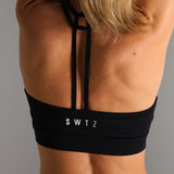 Sculpted 2.0 Hyrox Bra  - Black