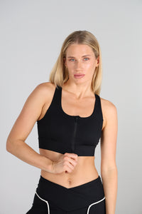 Sculpted 2.0 Titan Bra - Black