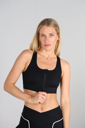 Sculpted 2.0 Titan Bra - Black