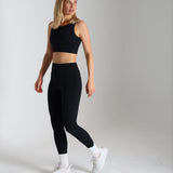 Sculpted 2.0 High Waisted Leggings - Black