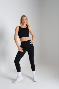 Sculpted 2.0 High Waisted Leggings - Black