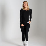 Soft Sway- Ignite Longsleeve Tee - Black