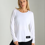 Soft Sway- Ignite Longsleeve Tee in White