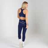 Sculpted 2.0 X Over Leggings with Rope - Midnight
