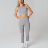 Sculpted 2.0 High Waisted Leggings - Lunar Grey