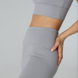 Sculpted 2.0 High Waisted Leggings - Lunar Grey