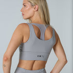 Sculpted 2.0 Long Line Bra - Lunar Grey