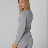 Sculpted 2.0 Long Sleeve Racer Vest - Lunar Grey