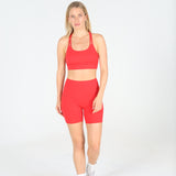 Sculpted 2.0 Hyrox Shorts - Scarlet