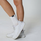 SWTZ Lets Go Sports Socks - White