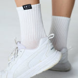 SWTZ Lets Go Sports Socks - White