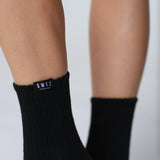 SWTZ Lets Go Sports Socks - Black