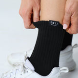 SWTZ Lets Go Sports Socks - Black