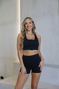 Sculpted Titan Bra - Black