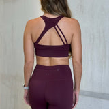 Sculpted Align Bra - Mulberry