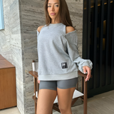 Grey Soft Reveal Jumper