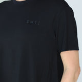 Soft Sway Crop T-Shirt - Black