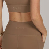 Sculpted Side Pocket Leggings - Coco